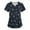 AB11-Black, variant on IYYVV Print Scrub Tops Women Cute Pumpkin Ghost Bat Print Nursing Uniforms for Women Plus Size V Neck Short Sleeve Scrubs for Women with Pockets Blue 5XL
