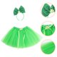 thumbnail image 5 of KAKOWELY 1 juego de disfraz para el Día de San Patricio, accesorios para fiesta infantil, diadema con lazo y falda tutú, 5 of 5