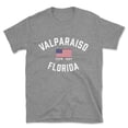 thumbnail image 1 of Valparaiso Florida Patriot Men's Cotton T-Shirt, 1 of 1