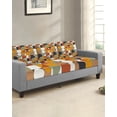 thumbnail image 2 of Luxurious Couch Cushion Covers Stretch, Washable Sofa Seat Covers Individual Seat Cushion Sofa Slipcovers Abstract Middle Century European American Colors Couch Cover Furniture Protector L-1PCS, 2 of 7