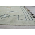 thumbnail image 3 of EORC EI04BG4X6 Hand-Knotted Wool Flat Weave Rug, 4' x 6', Beige Area Rug, 3 of 5