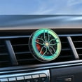 thumbnail image 2 of Clip de Ventilation de Voiture Diffuseur d'Aromathérapie Design à Roue Rotative Désodorisant en Plastique Abs avec Tranches Parfumées pour Décoration Intérieure de Voiture et Élimination des Odeurs Longue Durée, 2 of 5