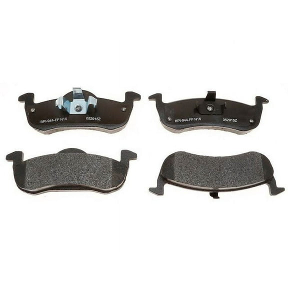 Rear Brake Pad Set - Compatible with 2007 - 2017 Lincoln Navigator 2008 2009 2010 2011 2012 2013 2014 2015 2016