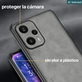 thumbnail image 4 of Cuero Gamuza Funda POCO F5 F5Pro Case Toque Cómodo Anti-huella digital Borde de TPU suave Proteger la cámara Proteger la pantalla a prueba de choques poco f5 pro, 4 of 4