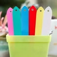 thumbnail image 3 of Dream Lifestyle 100 PCS 4Inch Plastic Plant Labels Nursery Garden Labels with Hole Waterproof Plant Markers Pot Garden Stake Tags (Six-Color Plant Tags), 3 of 8