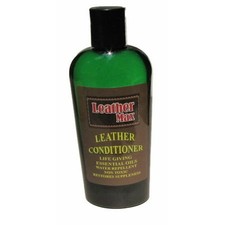Leather Max Leather Conditioner Best Essential Oils for Use on Leather Apparel, Furniture, Auto Interiors, Shoes, Bags and Accessories. Non-Toxic and Made in The (Best Leather Conditioner For Purses)