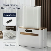 Automatic Intelligent Sensor Floss Box - Touchless Floss Stick Storage Dispenser, Hygienic Flosser Box for Home, Restaurant, Hotel, Easy-to-Use Dental Floss Storage Container