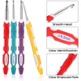 thumbnail image 3 of TPR and ABS Handle Crochet Hook(9pcs), 3 of 7