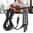 thumbnail image 5 of 2024 Guitar Pickup 12 Sound Holes Volume Amplifier Instrument Accessory for Acoustic Black, 5 of 5