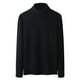 thumbnail image 2 of pstuiky camisas de hombre de manga larga, Suéter de punto cálido de color sólido de moda informal para hombre, manga larga, top redondo tops de invierno para hombre xxxxxl, 2 of 5