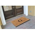 thumbnail image 3 of A1HC First Impression 30 in. x 48 in. Rubber and Coir Molded Double Monogrammed Door Mat, 3 of 9