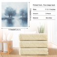 thumbnail image 3 of 6 Pieces of Kitchen Towels 11x11Inch Kitchen Dish Cloths Kitchen Dish Towels Reuseable Cleaning Cloths Fog Forest, 3 of 9