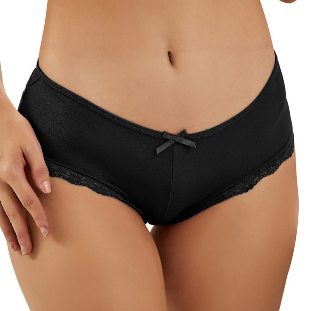 Lingerie For Women Women's Lace Plus Size Lace High Waist Thong Underwear  Panties Underwear Women