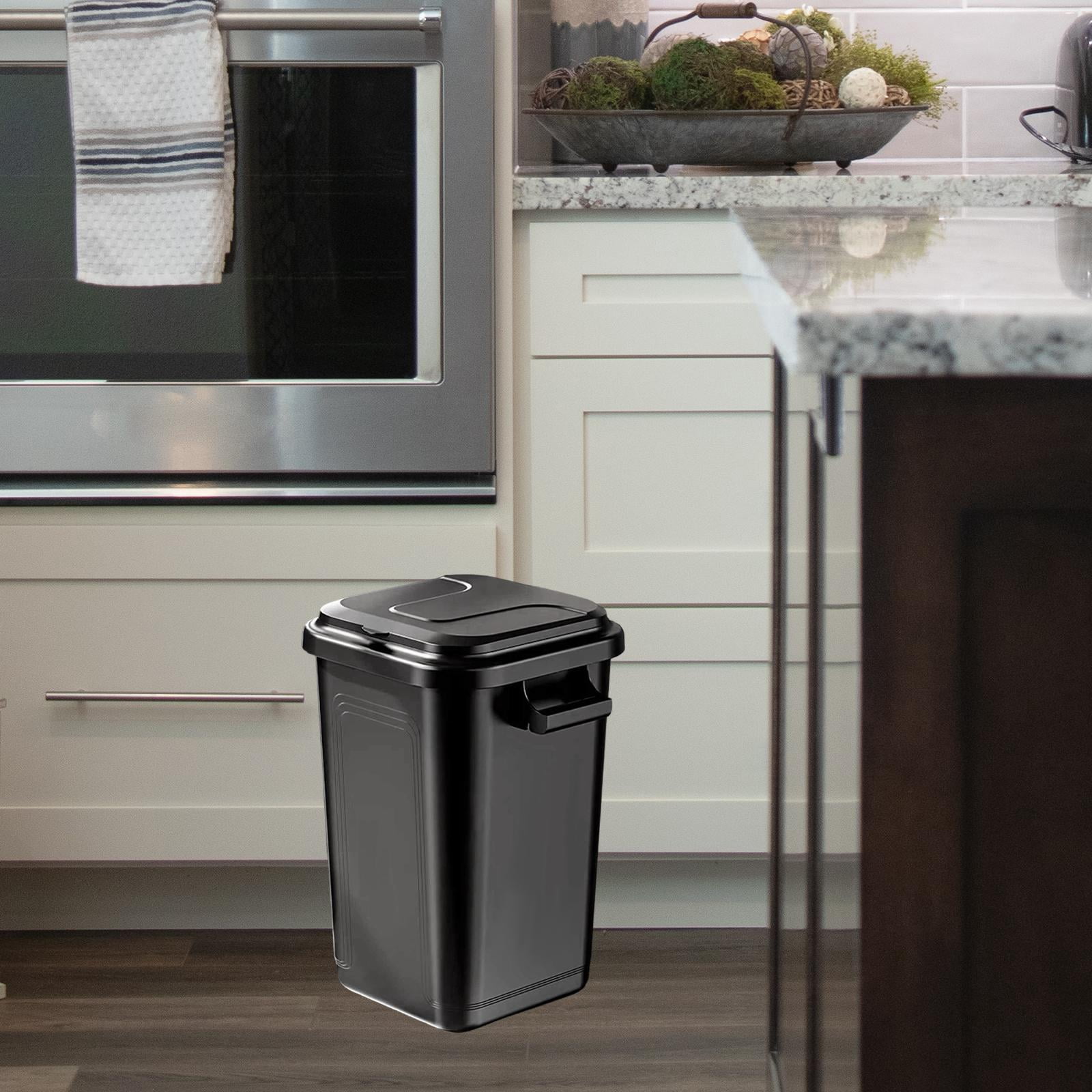 Fiocias Trash Can Recycling Bin Large Capacity Household Trashcan Dustbin Garbage Can Waste Bin for Office Lobby Toilet Kitchen Hotel With Lid XL