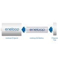 thumbnail image 2 of Baterías recargables Eneloop AA de 2100 mAh con adaptadores D, 2 of 7