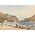 thumbnail image 3 of Antonietta Brandeis 18x14 Black Modern Framed Museum Art Print Titled - Blevio, 3 of 5