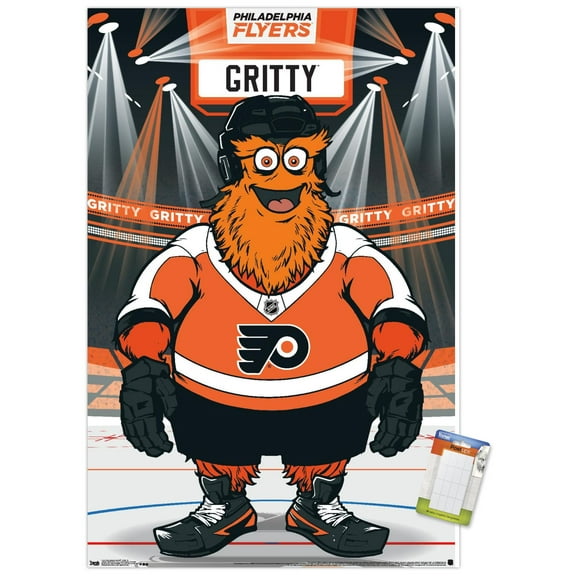 NHL Philadelphia Flyers - Gritty 19 Wall Poster, 22.375" x 34"