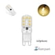 thumbnail image 1 of Bombillas LED G9, casquillo G9 de bajo consumo, encendido instantáneo sin tiempo de calentamiento, adecuadas para lámparas colgantes, ventiladores de techo, iluminación de ventanas, apliques de, 1 of 5