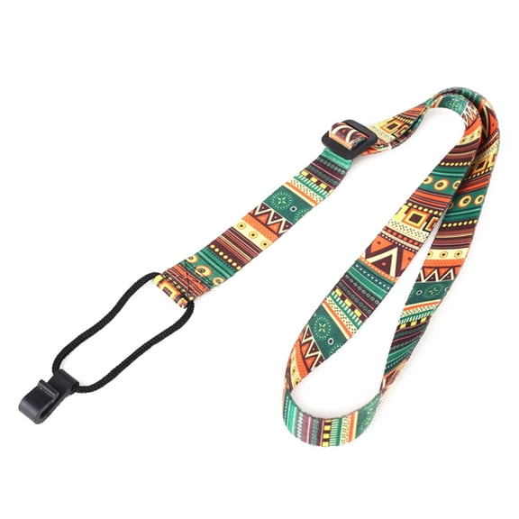 Yokua Adjustable Ukulele Strap for Kids Ethnic Style Clip On Ukulele Shoulder Strap