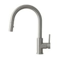 thumbnail image 6 of Stylish Modena Ht 14" Brushed Stainless Steel Single Handle Pull Down Kitchen Faucet K-131S, 6 of 11