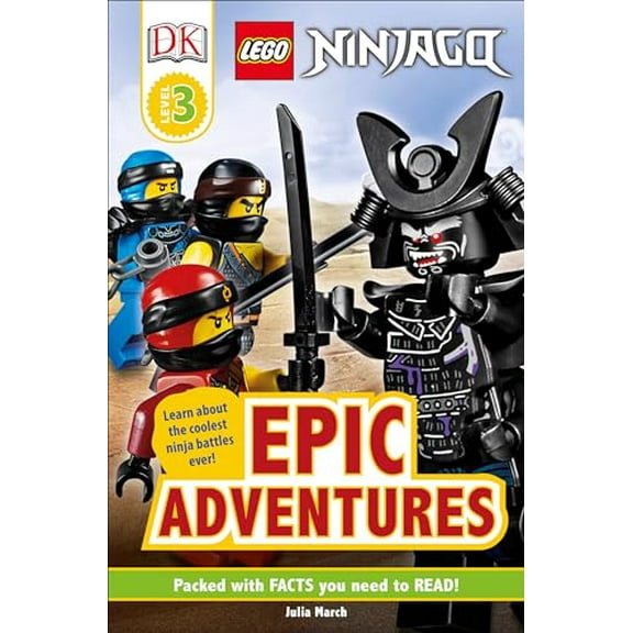 Pre-Owned DK Readers Level 3: DK Readers Level 3: LEGO NINJAGO: Epic Adventures (Paperback)