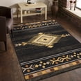 thumbnail image 3 of 4001 Black 2 ft. 7 in. x 7 ft. 3 in. Southwest Area Rug, 3 of 5