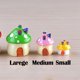 thumbnail image 5 of 10x Casas de Setas de Resina en Miniatura Micro Landscape Craft DIY Decoración Multicolor XS / S / M XS amarillo Macarena Micro paisaje de la casa de hongos, 5 of 8