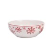 thumbnail image 2 of Holiday Time Red Snowflake Ceramic Dinnerware Set ,12 Pieces, 2 of 7