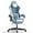 Z-Blue, variant on SOONTRANS Gaming Chair for Adults, Leather Office Chair with Footrest & Massage Lumbar Support, High Back Gamer Game Chairs, Blue/White
