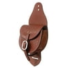 Tough-1 Leather Small Concho Saddlebag
