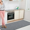 thumbnail image 5 of Ottomanson Sundance Tonal Design 3x7 Reversible Non Shedding Indoor Runner Rug, 2'7" x 6'11", Blue, 5 of 10