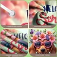 thumbnail image 4 of Cartoon Cow Welcome Banner Sunflower Design Farm Display Bee Pattern Purple Bow Spring Backdrop for Farmhouse Decoration Spring Party Welcome Ceremony, 4 of 9