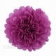 thumbnail image 1 of Pompones de papel decorativos para bodas, 10 cm, 15 cm, 20 cm, 25 cm, 4, 6, 8 y 10 pulgadas, bolas para fiestas, decoración del hogar, papel de seda, decoración de cumpleaños, color magenta, 12, 1 of 6