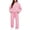16# Pink, variant on 2 Piece Lounge Sets For Women Matching Sweatsuits Oversized Hoodies Baggy Wide Leg Sweatpants Casual Sweat Set Workout Tracksuit Airport Fashion Fall Clothes