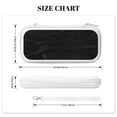 thumbnail image 4 of Luxury Black Soft Silk Flatlay Background, Carrying Case For Nintendo Switch & OLED Version, Eva Pouch Case for Console & Accessories with 10 Game Card Slot & Wristband, White, 4 of 6