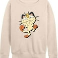 thumbnail image 3 of Pokémon - Meowth Shadow - Women's Lightweight French Terry Long Sleeve Shirt, 3 of 5