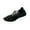 Black Metallic/White, variant on Women's Danielle Woven Sneakers, Black Metallic/White Bottom, Size: 8.5
