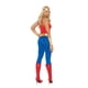 thumbnail image 2 of Superhéroe - Disfraz de 5 piezas - Rojo / Azul - Talla M Elegant Moments 9964-M, 2 of 2