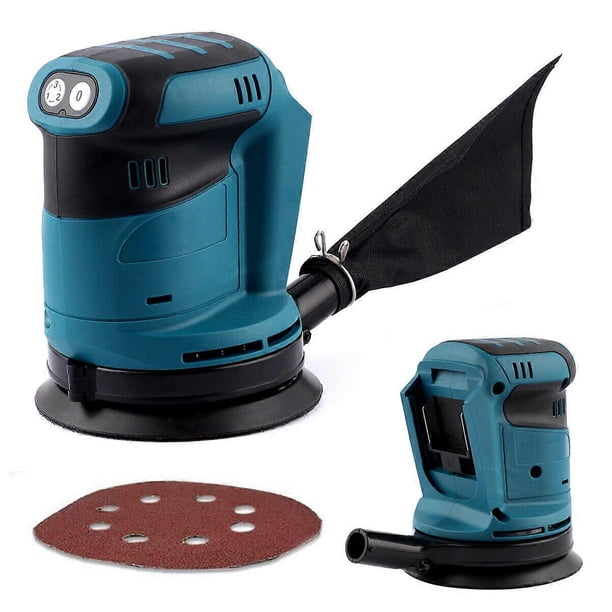 For Makita Cordless Random Orbital Sander 18V Li-ion Dust Bag Discs Machine