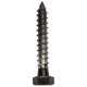 thumbnail image 1 of Lag Bolt National Hardware, acero con recubrimiento en polvo negro, 1,5 cm, 1 of 4