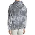 thumbnail image 2 of Original PaperbacksTie Dye Frequency Hoodie Sweatshirt (Gray, XL), 2 of 2