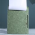 thumbnail image 4 of A4 Leather Writing Pad & Clipboard - Portable Office Organizer with Metal Clips, Lightweight Design for Home and Professional Use, 4 of 6