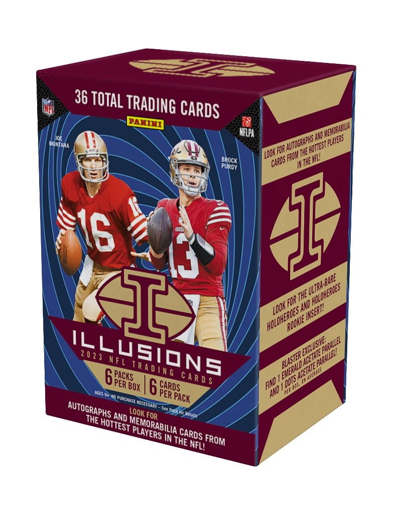 2023 Panini Illusions Football Blaster Box | Walmart Exclusive