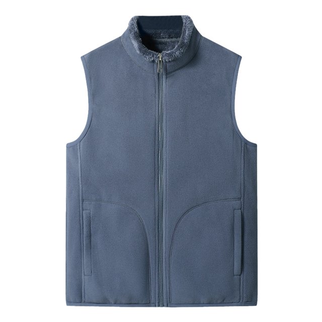 Gilet d'Hiver pour Hommes, Coupe Ample, Chaud, Confortable, Léger, Veste Douce pour Randonnée Camping