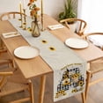 thumbnail image 3 of Table Runner 72 Inches Long for Kitchen Dining, Sunflower Dresser Scarf Farmhouse, Dining Table Decorations for Wedding/Parties, Gnomes Truck Elegant Pastoral Rustic 14 x 72 In, 3 of 8
