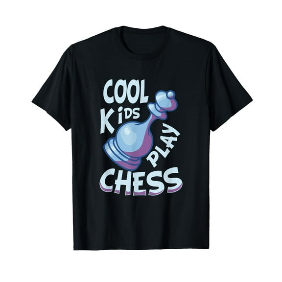 Cool Kids Play Chess Player Chess Themed Funny Chess T-Shirt