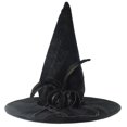 thumbnail image 3 of Sombrero de de Halloween Puntiagudo Negro Decorativo Accesorios de Disfraces Creativos Sombrero Puntiagudo de para Co, 3 of 7