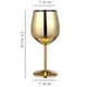 thumbnail image 2 of Copa de vino de acero inoxidable – Lindas copas de vino irrompibles para viajes, camping y piscina – Copa de vino de metal portátil elegante, única y fresca para eventos al aire libre, 2 of 5