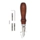 thumbnail image 3 of 5 Piezas De Artesanal de material cuero Groover Skiving Edger Beveler Talla de material cuero Herramienta De Vanguardia Leathercraft De Herramientas De Trab shamjiam Manualidades Bricolaje Costura Groover, 3 of 8