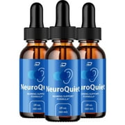 Neuro Quiet Healthy Ear Support Supplement – NeuroQuiet Capsules Ear Ringing Relief, Quiet Neuro for Hearing Support, 3 Pack, 3 Month Supply